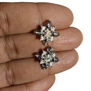 Fashion‎ DIAMONDS STAR STUDS EARRINGS